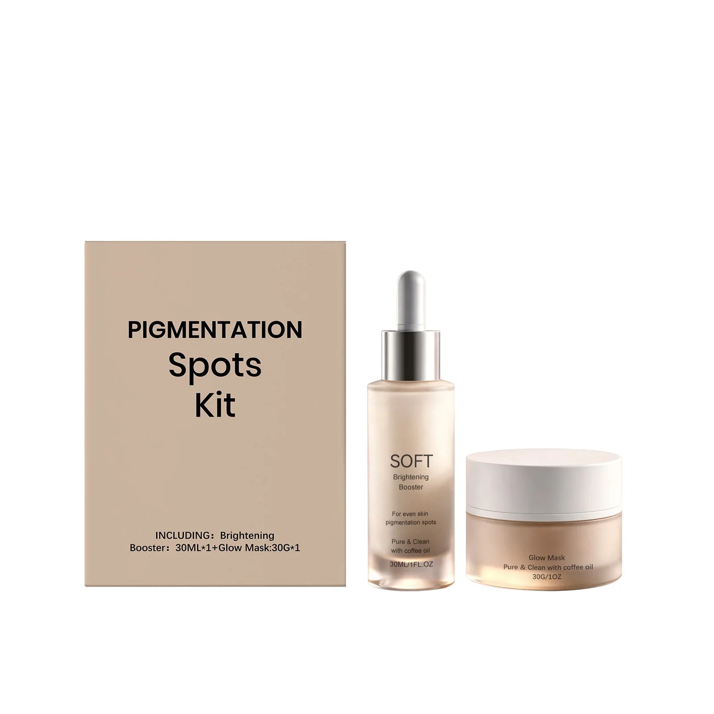Brightening Essence Mask Set for All Skin Types Peaceful Pleasures Health and Wellness 1set Boxed
