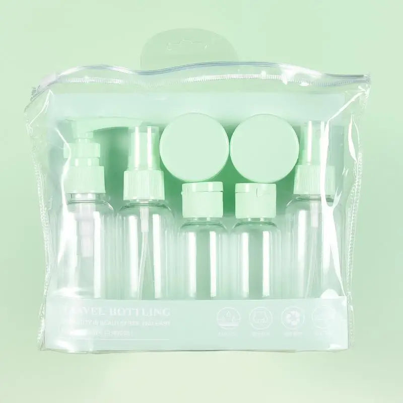 Travel Refillable Bottle Set | 8-Piece Portable Toiletry Kit