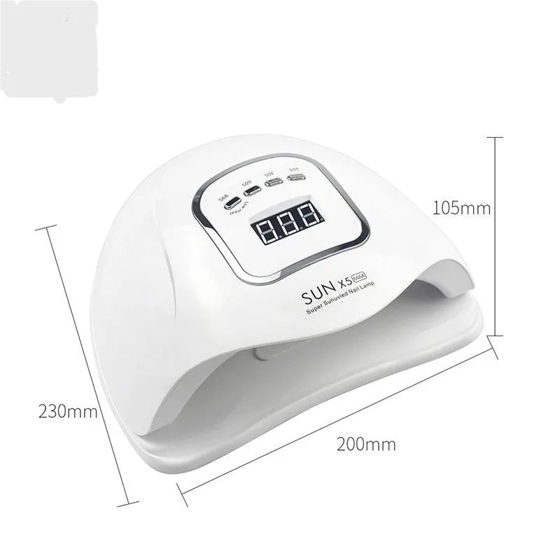 X5MAX Ultraviolet/LED Nail Lamp Drying Device - A nail polish suitable for the quick curing process in nail art and foot care Peaceful Pleasures Health and Wellness