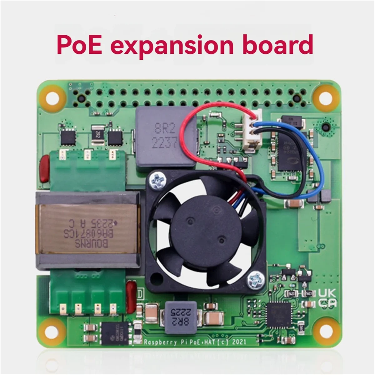 Raspberry Pi 4 & 3 B+ PoE+ HAT – 802.3af/at Power over Ethernet Peaceful Pleasures Health and Wellness