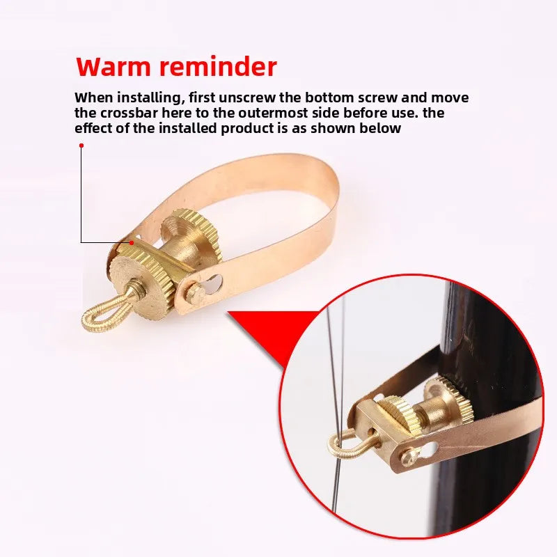Metal Erhu Thousand Catties Gold Wire Binding Rope Huqin Accessories