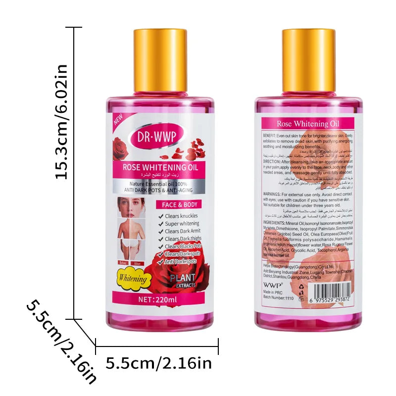Turmeric Massage Oil – Body SPA, Moisturizing & Scraping 200/300ml