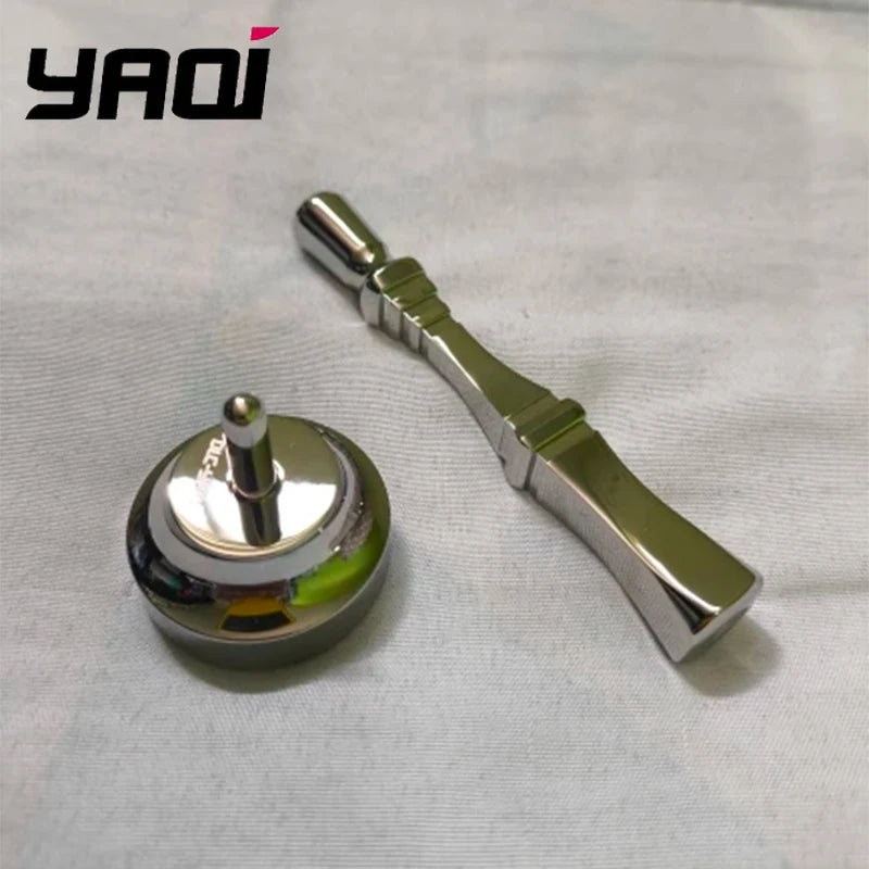 Yaqi Stainless Chippendale Polished Safety Razor Handle For Mens Shaving Accessories High Quality Cleaning Face Razor Kit Peaceful Pleasures Health and Wellness