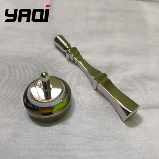 Yaqi Stainless Chippendale Polished Safety Razor Handle For Mens Shaving Accessories High Quality Cleaning Face Razor Kit Peaceful Pleasures Health and Wellness