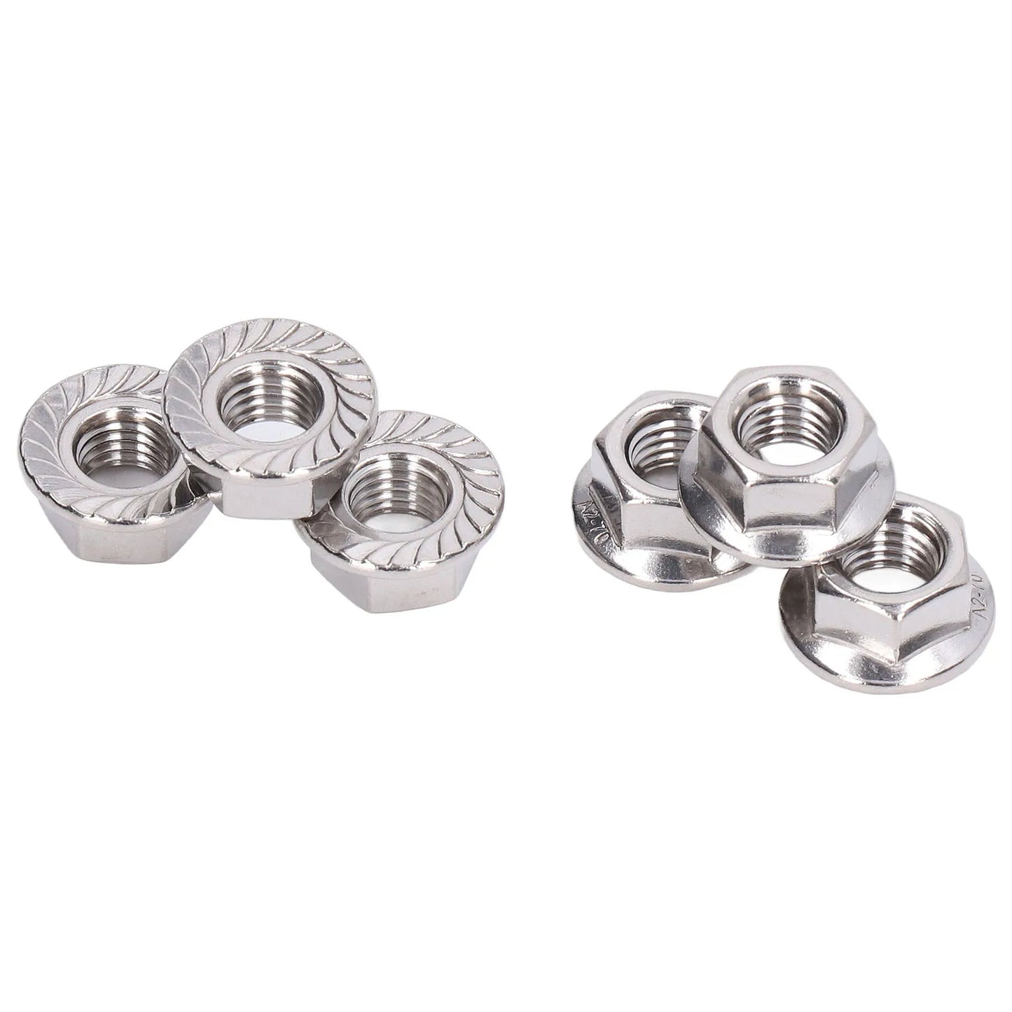 Nut Firm Fixing Good Match Nuts Fastener Standard Design A2-70 Stainless Steel Wide Use for Maintenance for Repair Peaceful Pleasures Health and Wellness