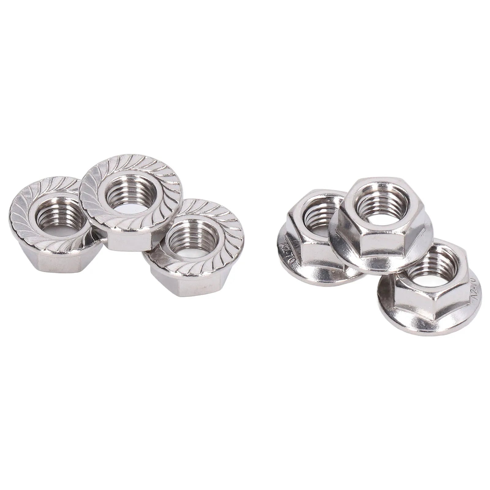 Nut Firm Fixing Good Match Nuts Fastener Standard Design A2-70 Stainless Steel Wide Use for Maintenance for Repair Peaceful Pleasures Health and Wellness