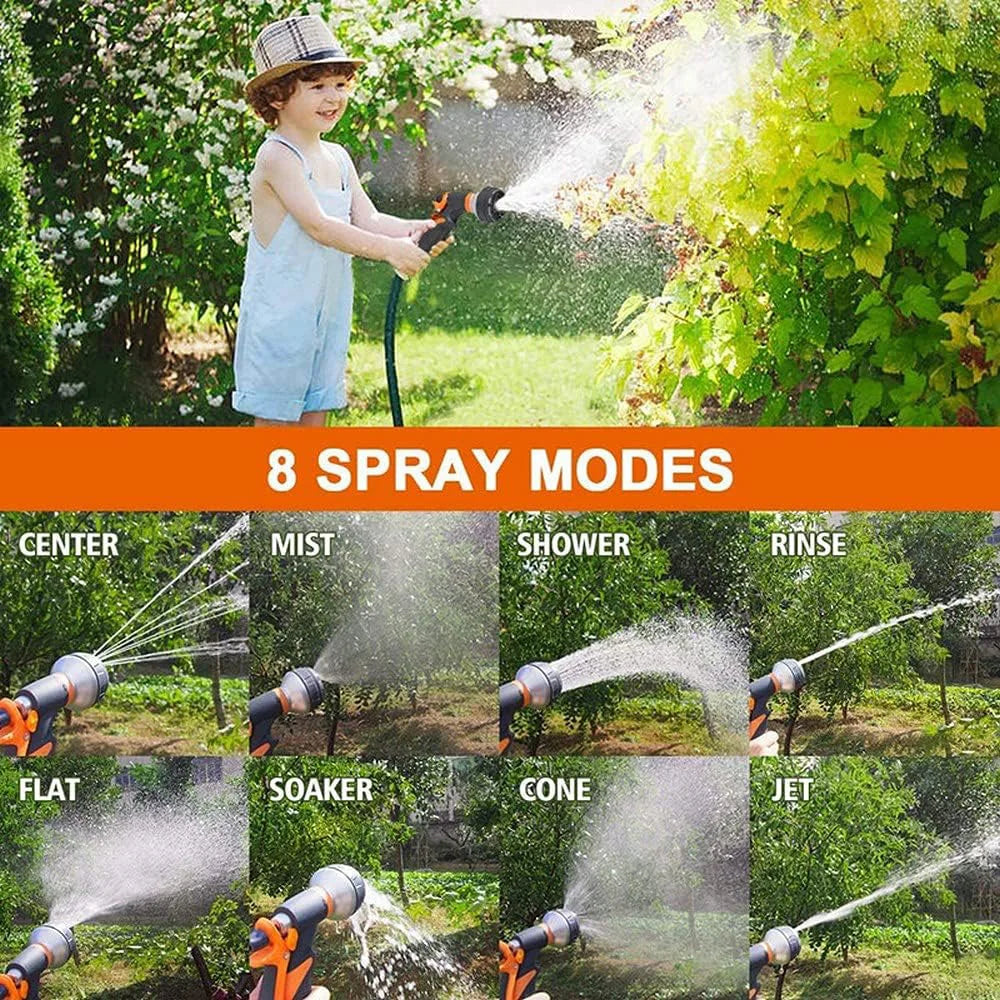 Garden Washing Cleaner High Power Pressure Car Adjustable Garden Hose Car Wash Water Gun and Hose Nozzle Washer Water Spray Gun Peaceful Pleasures Health and Wellness