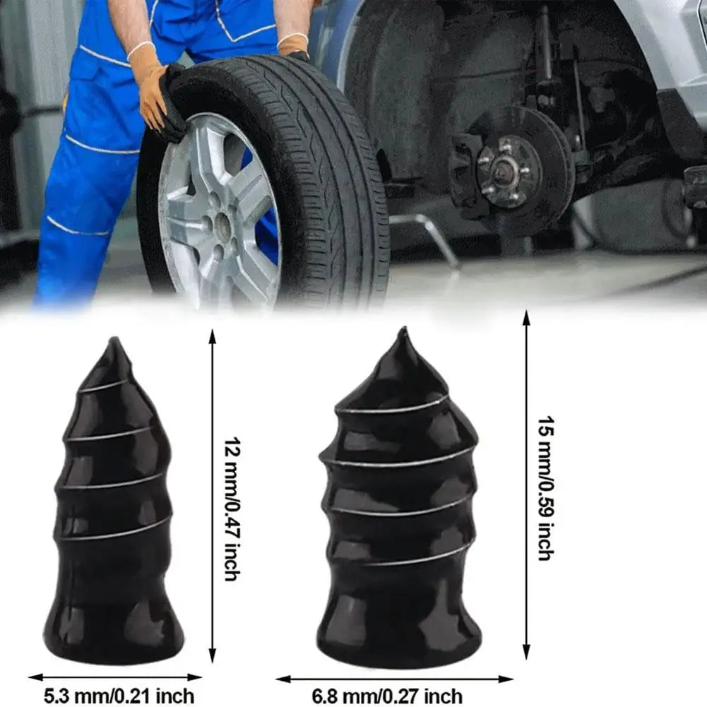 Rubber Tire Repair Nail Kit – Car, Truck & Motorcycle Tubeless