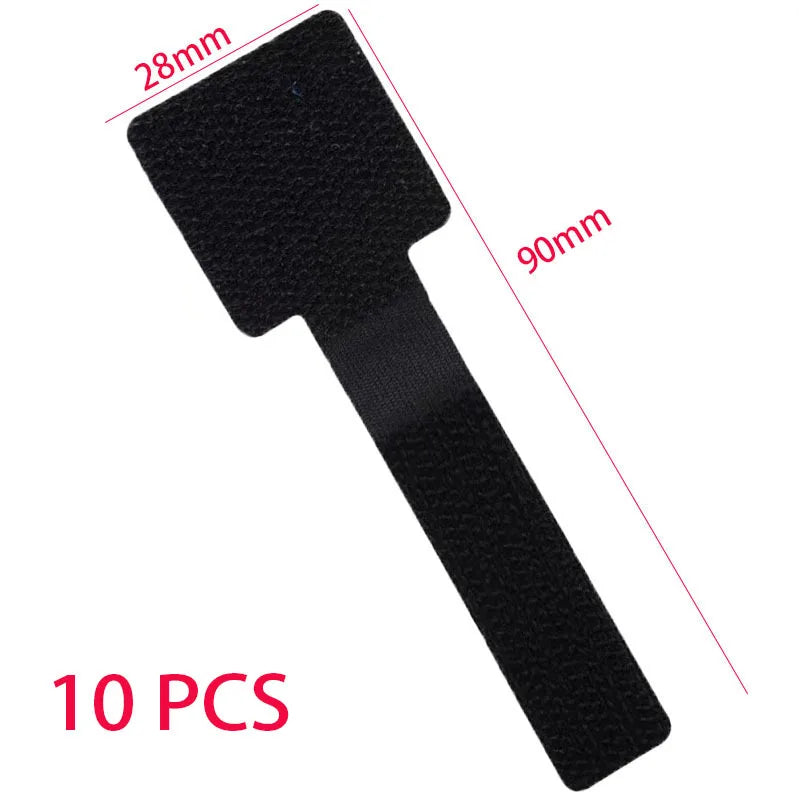 Reusable Self-Adhesive Cable Ties & Cord Organizer Straps