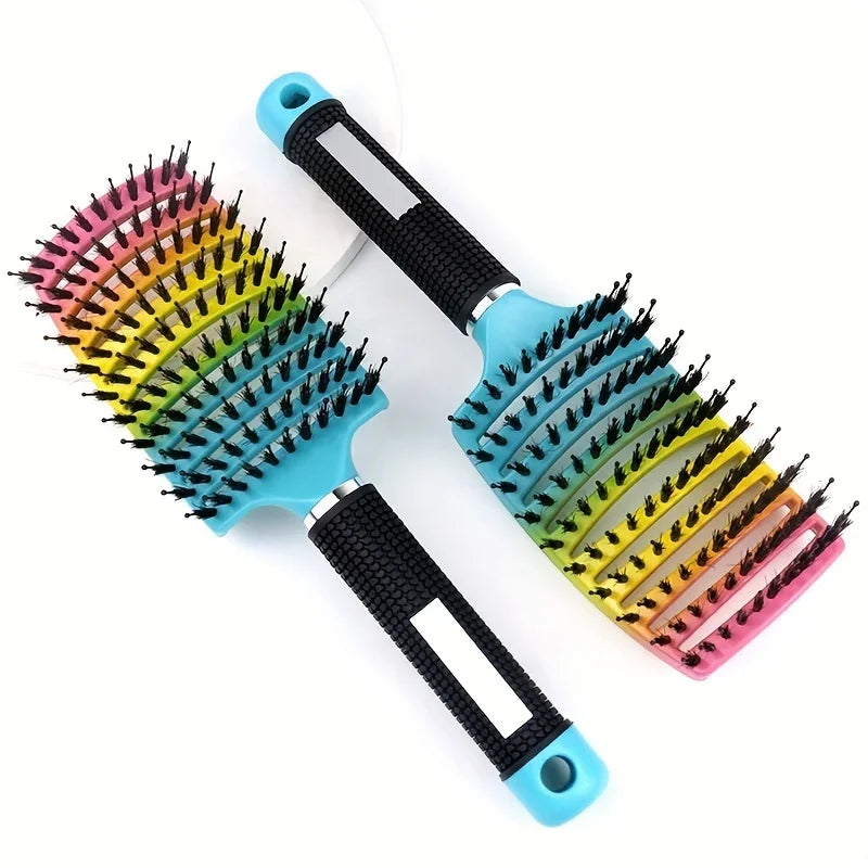 Multi-Color Scalp Massage Comb | Wet & Curly Hair Tool