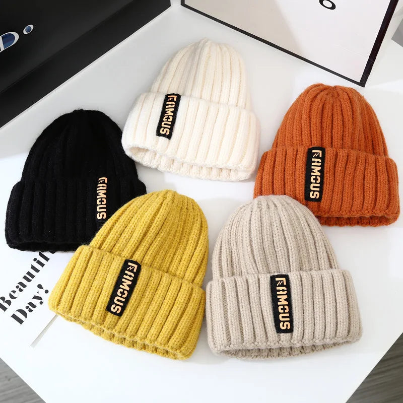 Women's Knitted Beanie for Winter - Soft & Warm, Candy-Colored Cuffed Slouchy Hat for Outdoor Sports, Skiing, Skating, Cycling Peaceful Pleasures Health and Wellness