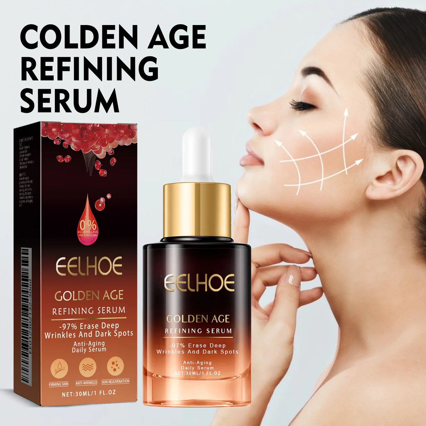 EELHOE Golden Age Anti-Aging Face Serum – Firms & Lifts