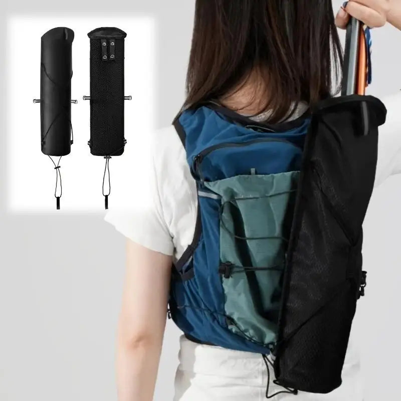 Outdoor Lightweight Hiking Cane Storage Bag Backpacking Trekking Poles Bag Portable Hiking Gear Accessory Peaceful Pleasures Health and Wellness