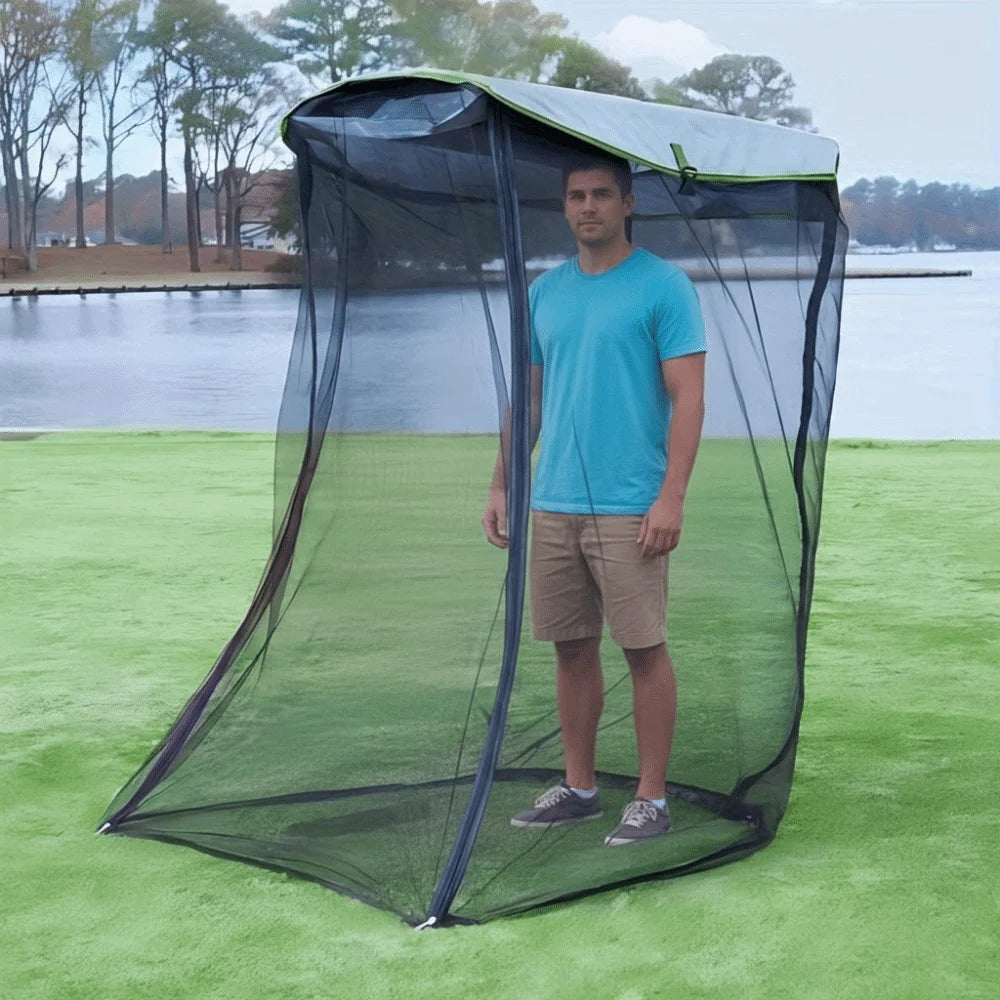 Canopy Chair Mosquito Net Cover – Zipper Bug Mesh Tent Mosquito Net Cover Peaceful Pleasures Health and Wellness