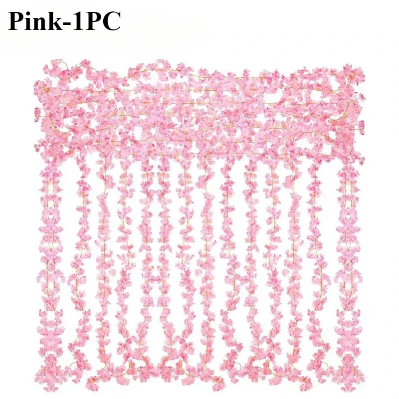 Artificial Cherry Blossom Garland 180cm | Wedding & Home Décor