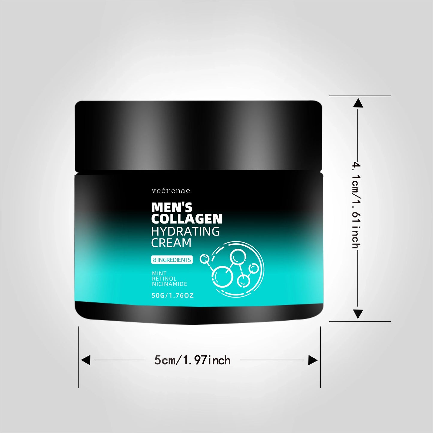 vérenae Men's Collagen Hydrating & Firming Face Cream