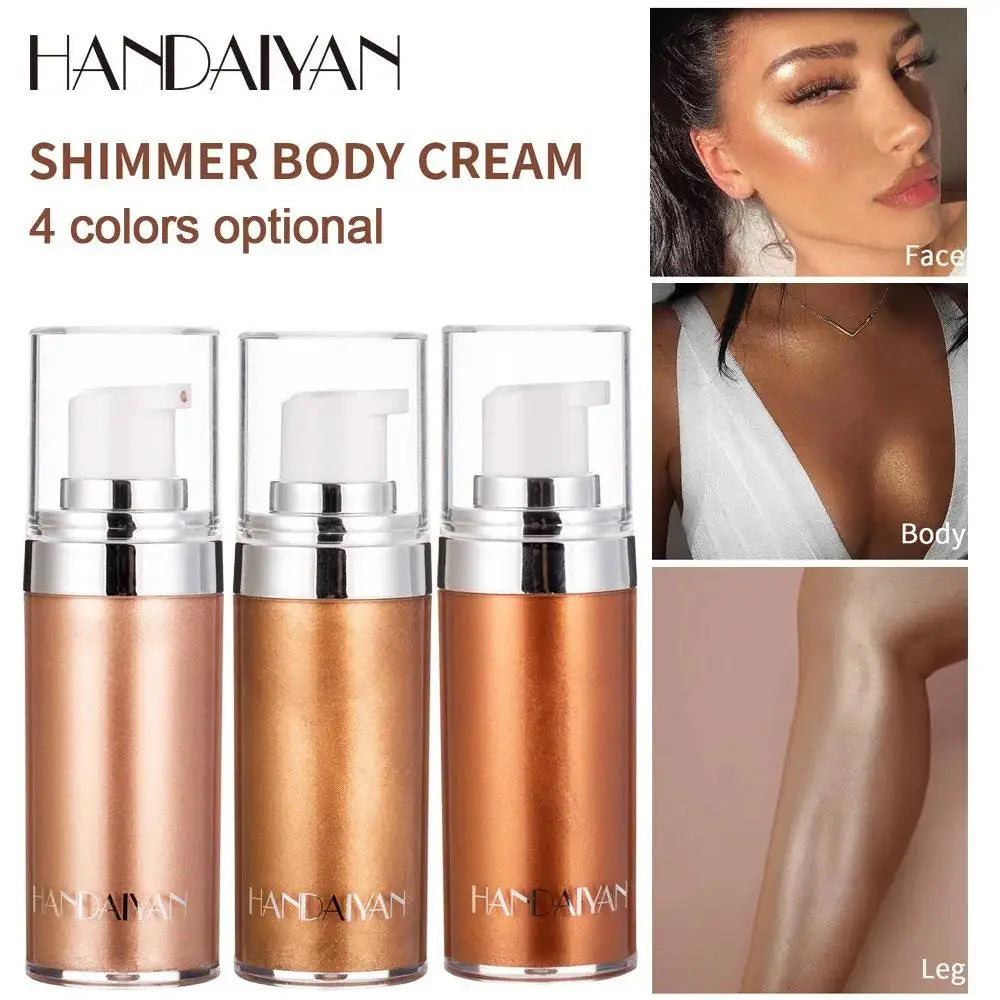 Handaiyan Liquid Highlighter – Shimmer Glow for Face & Body