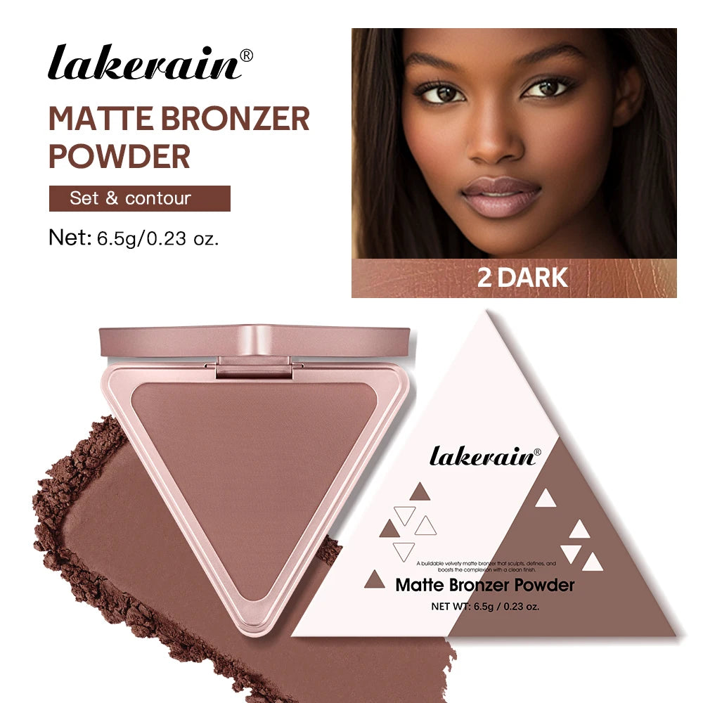 Matte Bronzer For Face Contour Shading No Limits Long Wearing Helps Reduce Pores And Excess Shine Plump Face Makeup Cosmetics Peaceful Pleasures Health and Wellness 02 STRENGTH
