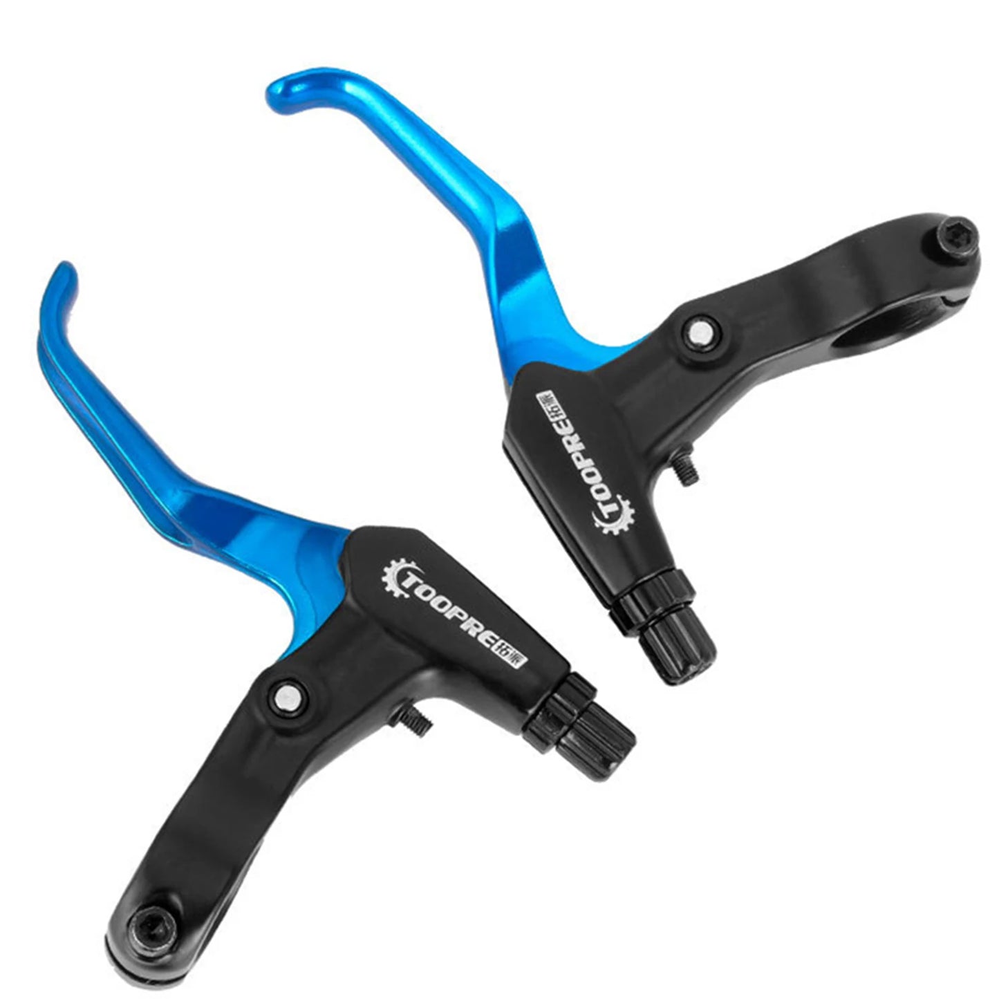 Aluminum Alloy Bicycle Brake Levers Lightweight And Convenient For Mountain Bike Road Bike Folding Bicycle Peaceful Pleasures Health and Wellness Blue