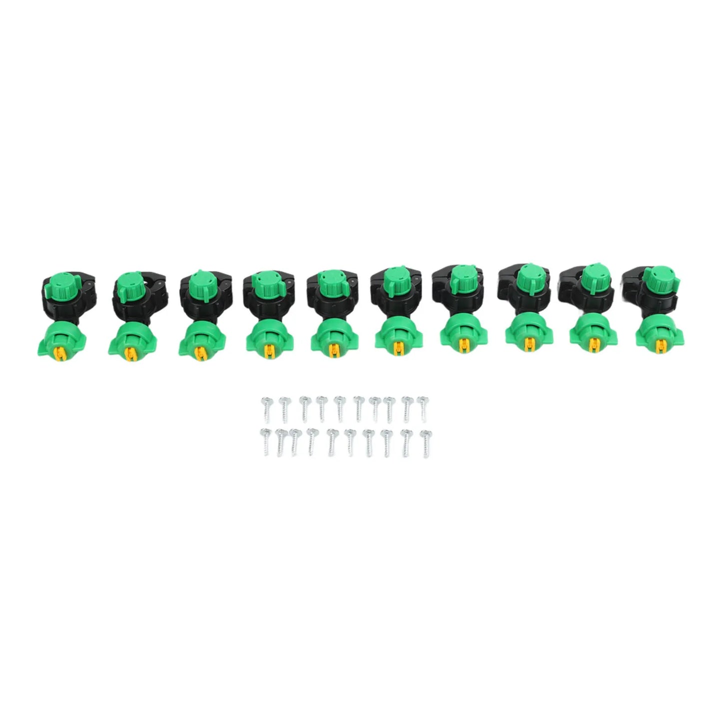 10-Pack Precision Agricultural Spray Nozzles Tractors Fine Atomizing