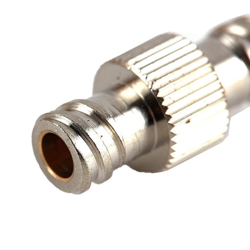 Metal Female-to-Female Luer Lock Coupler | Double Joint Adapter