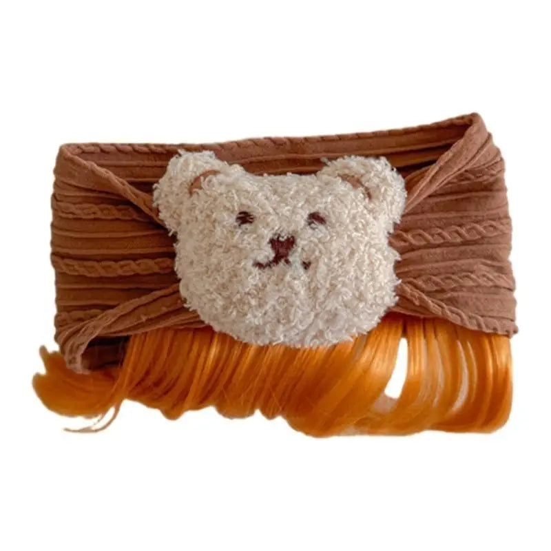 Baby Girl Bear Bangs Headband | Cute Toddler Hairband Ages 1–3