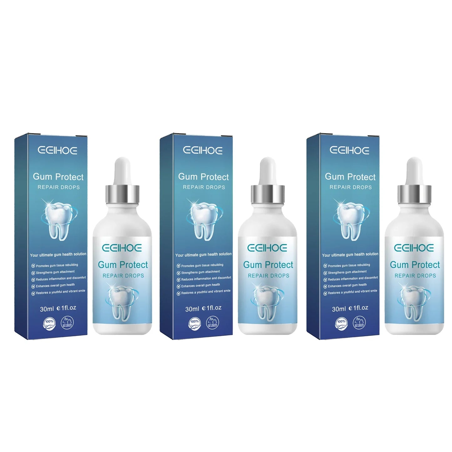 Gum Protect Repair Drops | Gum & Teeth Brightening Serum 30ml