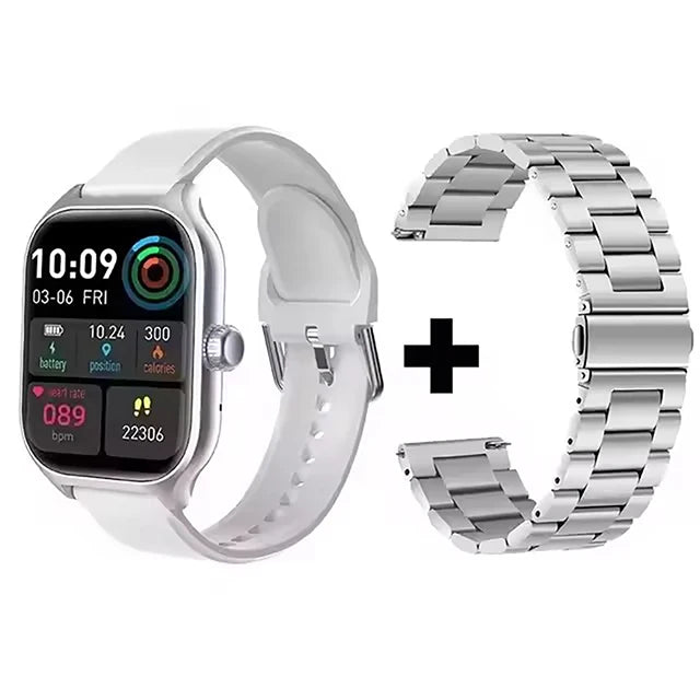 Smart Watch 2.01" HD Bluetooth Call Fitness Tracker Men Women