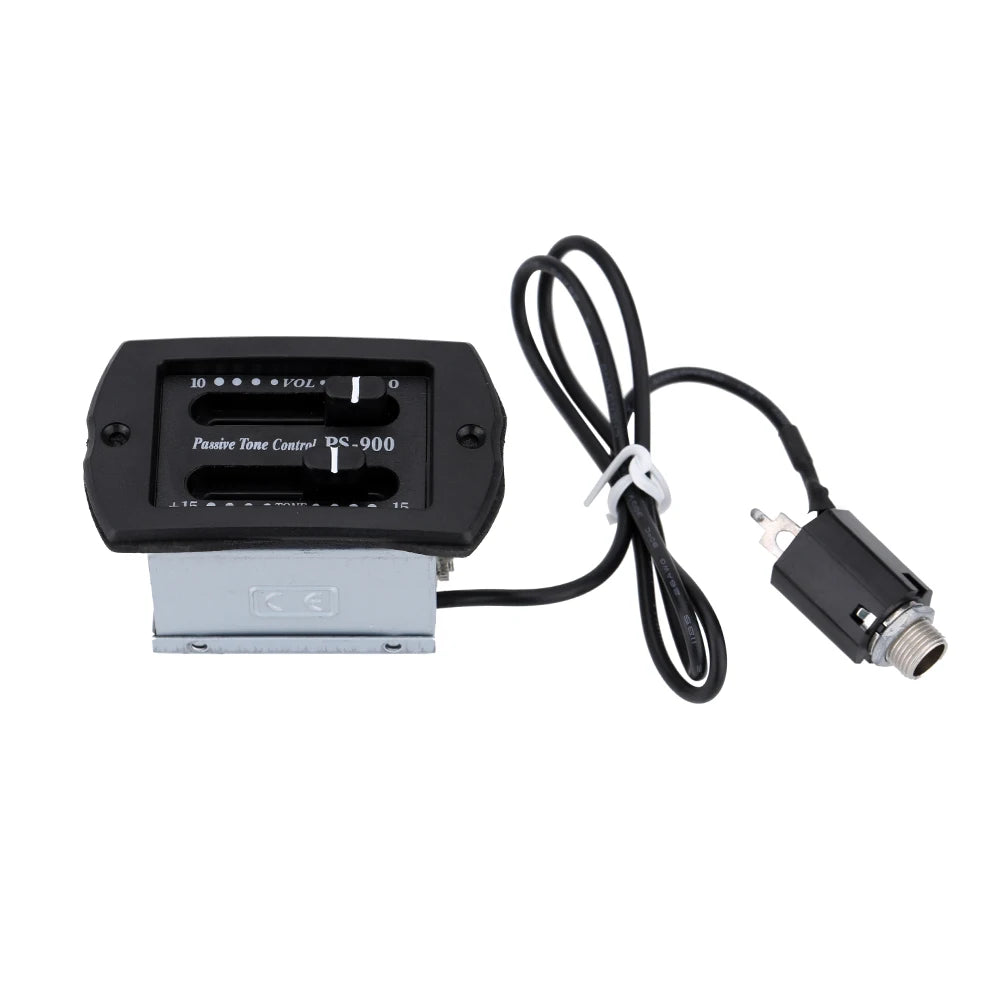PS-900 2 Band EQ Guitar Passive Volume Tone Control Piezo Pickup