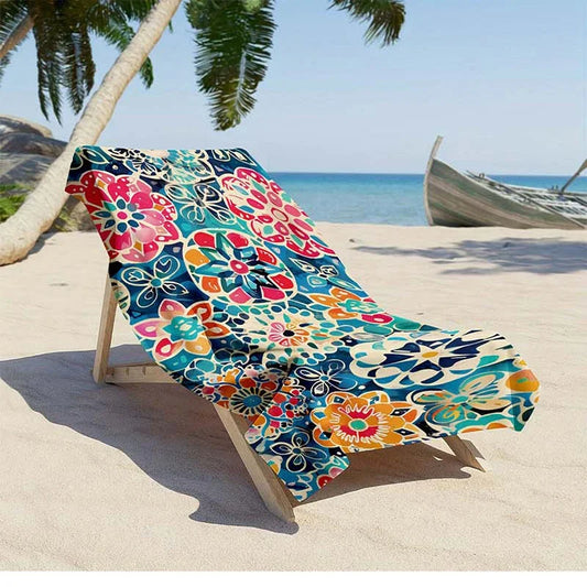Microfiber Yoga Sports Towel Bohemian-style Outdoor Beach Towel Swimming Quick-drying Beach Towel Peaceful Pleasures Health and Wellness