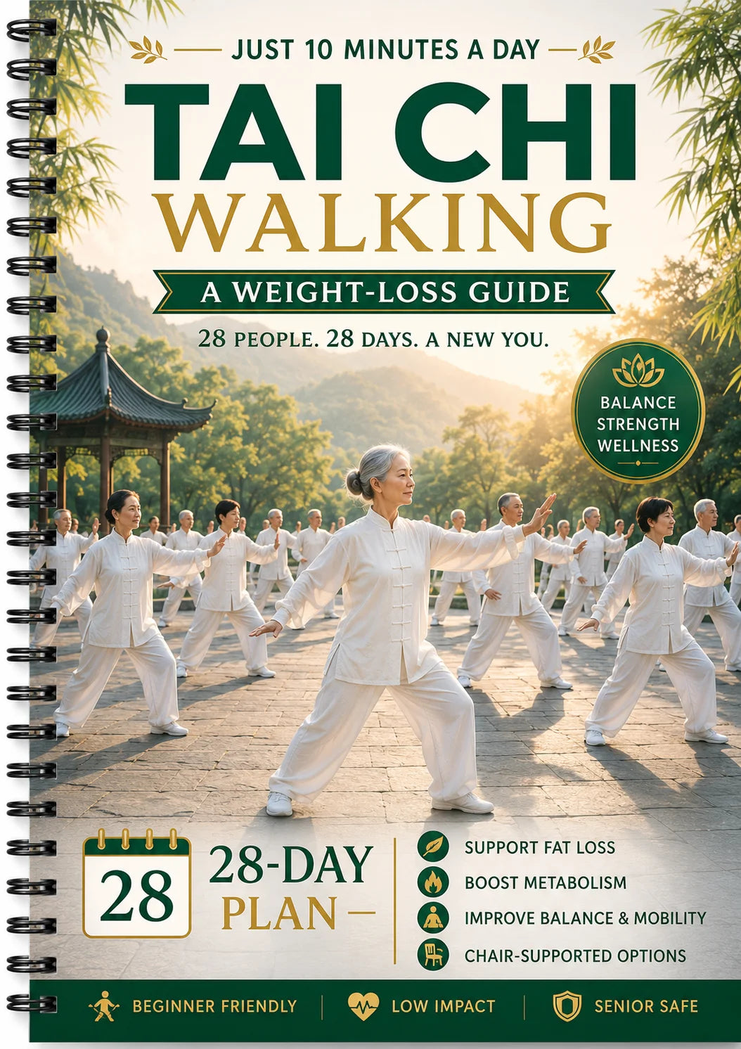 Tai Chi Walking Low-impact Way Boost Metabolism Balance