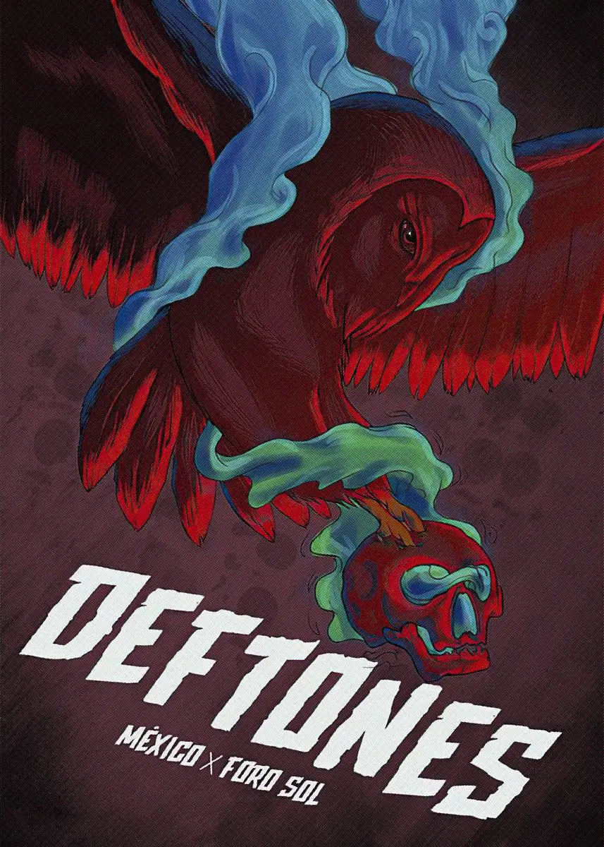 Classic Rock Metal Band Deftones Music Album Posters and Prints Canvas Painting Wall Art Pictures for Club Room Home Decor Peaceful Pleasures Health and Wellness