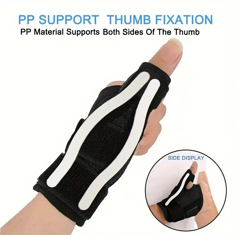 1pc Adjustable Sports Wrist Support Basketball Thumb Guard Compression Sleeve Thumb Protection - Breathable Finger Wrist Straps Peaceful Pleasures Health and Wellness