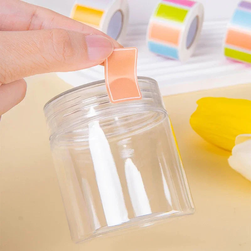 500-Piece Waterproof Color-Coded Index Tabs & Sticky Labels