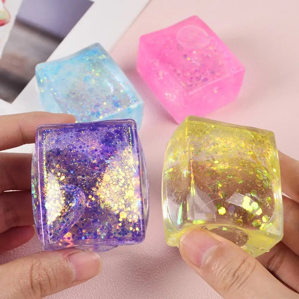 Glitter Squishy Squeeze Toy | Slow Rebound Sensory Fidget