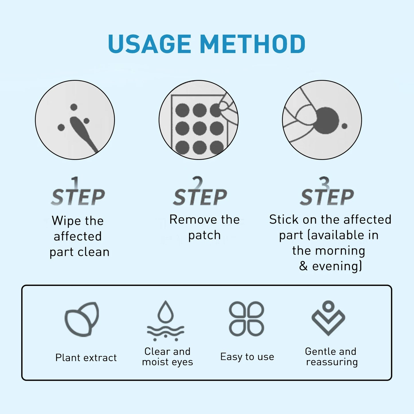 South Moon 144pc Hydrocolloid Blemish Patches | Salicylic & Cica
