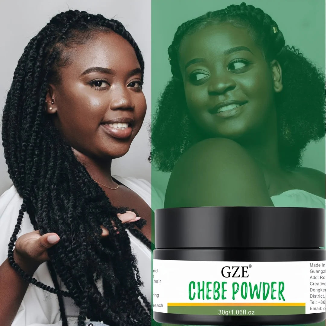 GZE Chebe Powder – Natural Hair Strengthening & Thickening | 30g Hair Treatment Powder Peaceful Pleasures Health and Wellness