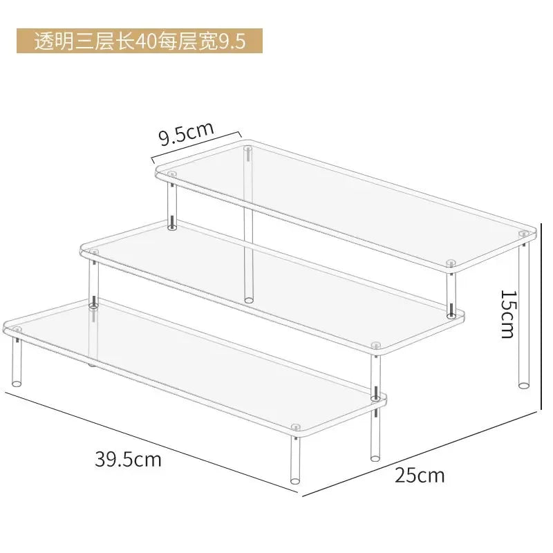 Clear Acrylic Display Stand | Perfume, Cupcake & Figurine Riser