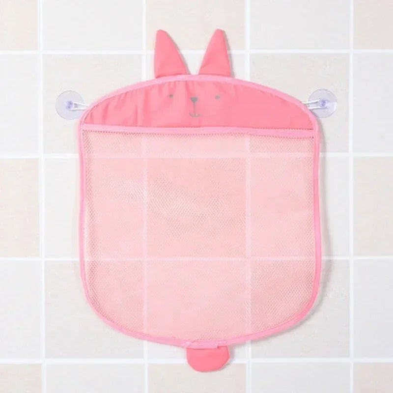 Cartoon Wall Hanging Storage Bags Knitted Net Mesh Kitchen Bathroom