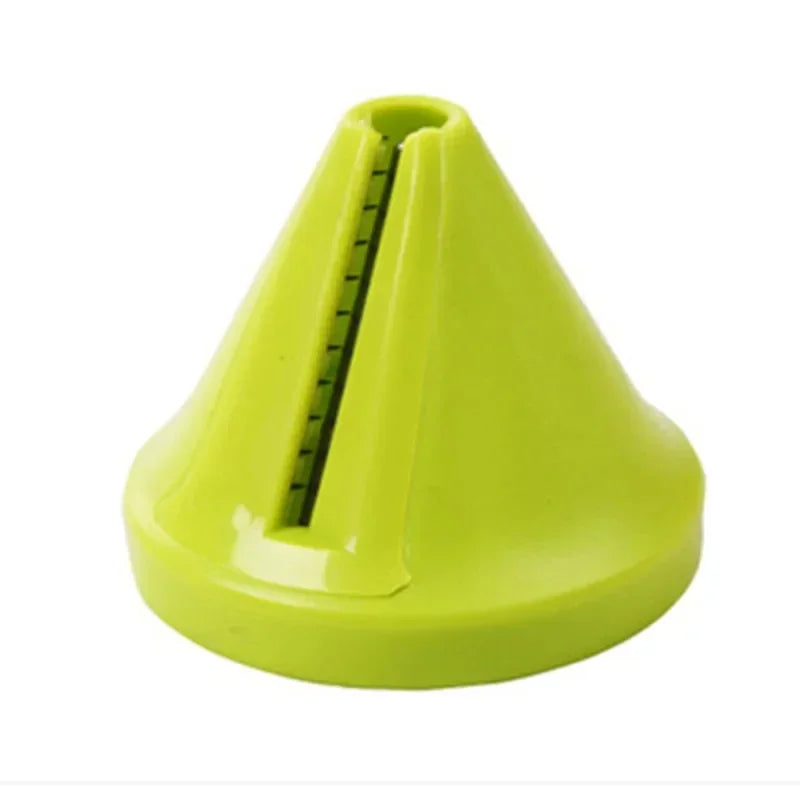 1/2 Pcs Kitchen tools Multifunctional Manual vegetable cutter creative spiral grater home fast cut vegetables and fruits Graters Peaceful Pleasures Health and Wellness green