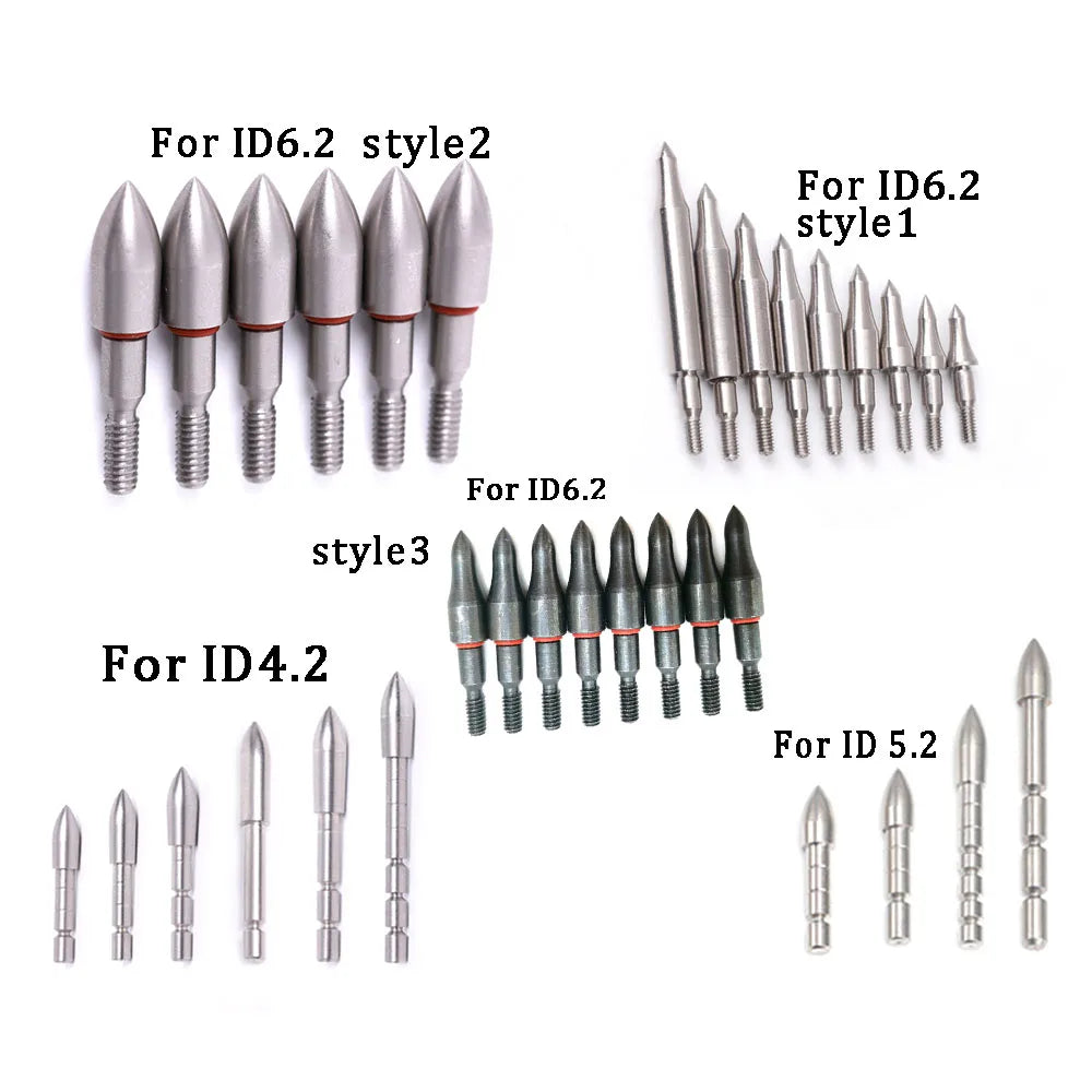ID 4 2 5 6 Arrow Shaft Arrowhead Target Point Tip Hunting Shooting