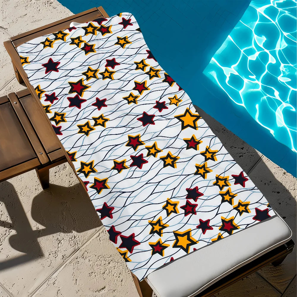 Large Quick-Dry Microfiber Beach Towel | Travel Gym Camping Microfiber Beach Towel Peaceful Pleasures Health and Wellness z5 STJ150x200CM