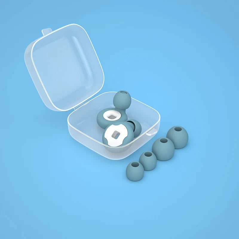 Silicone Noise-Reducing Earplugs | Sleep, Travel & Focus