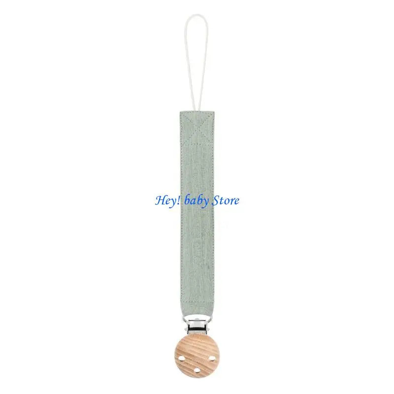 Baby Pacifier Clip Cotton Rope Teether Soother – 25 Colors