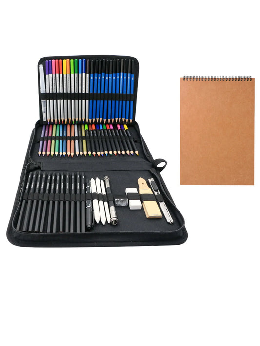 Bview Art Professional 71 Sketch Drawing Pencil Sketching Charcoal Peaceful Pleasures Health and Wellness Default Title