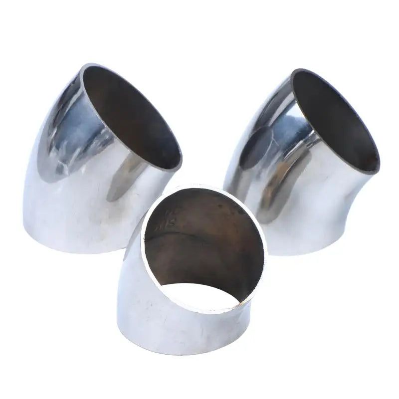 304 SS Sanitary 45° Butt Weld Elbow | Food Grade 16–80mm OD