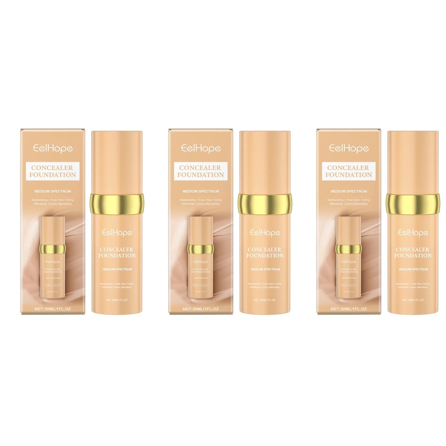 Color Changing Foundation – Hydrating, Longwear & Waterproof