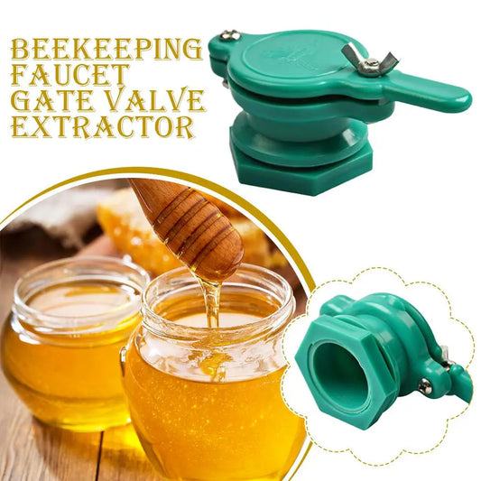 Bee Honey Faucet Gate Valve Extractor High-strength Nylon Flow Honey Mouth Healthy Safe Separator Beekeeping Tool Accessories Peaceful Pleasures Health and Wellness