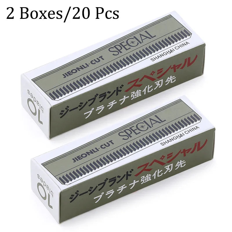 20Pcs Eyebrow Trimmer Hair Remover Stainless Steel Women Razor For Eyebrows Face Shaver Hair Removal Knife Makeup Tools Peaceful Pleasures Health and Wellness 20Pcs