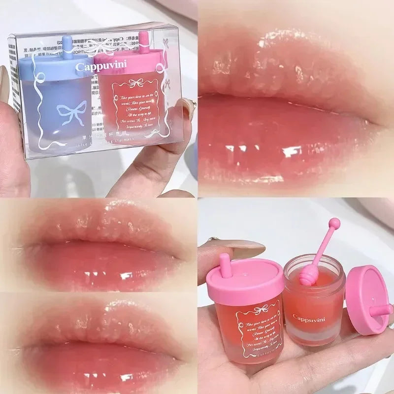 Blueberry Solid Lip Mask – Moisturizing Jelly Lip Balm & Gloss